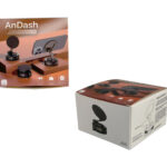 AnDash phone mount packaging, rotating vacuum adsorption.