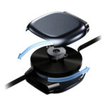 3D render of smartwatch rotor mechanism