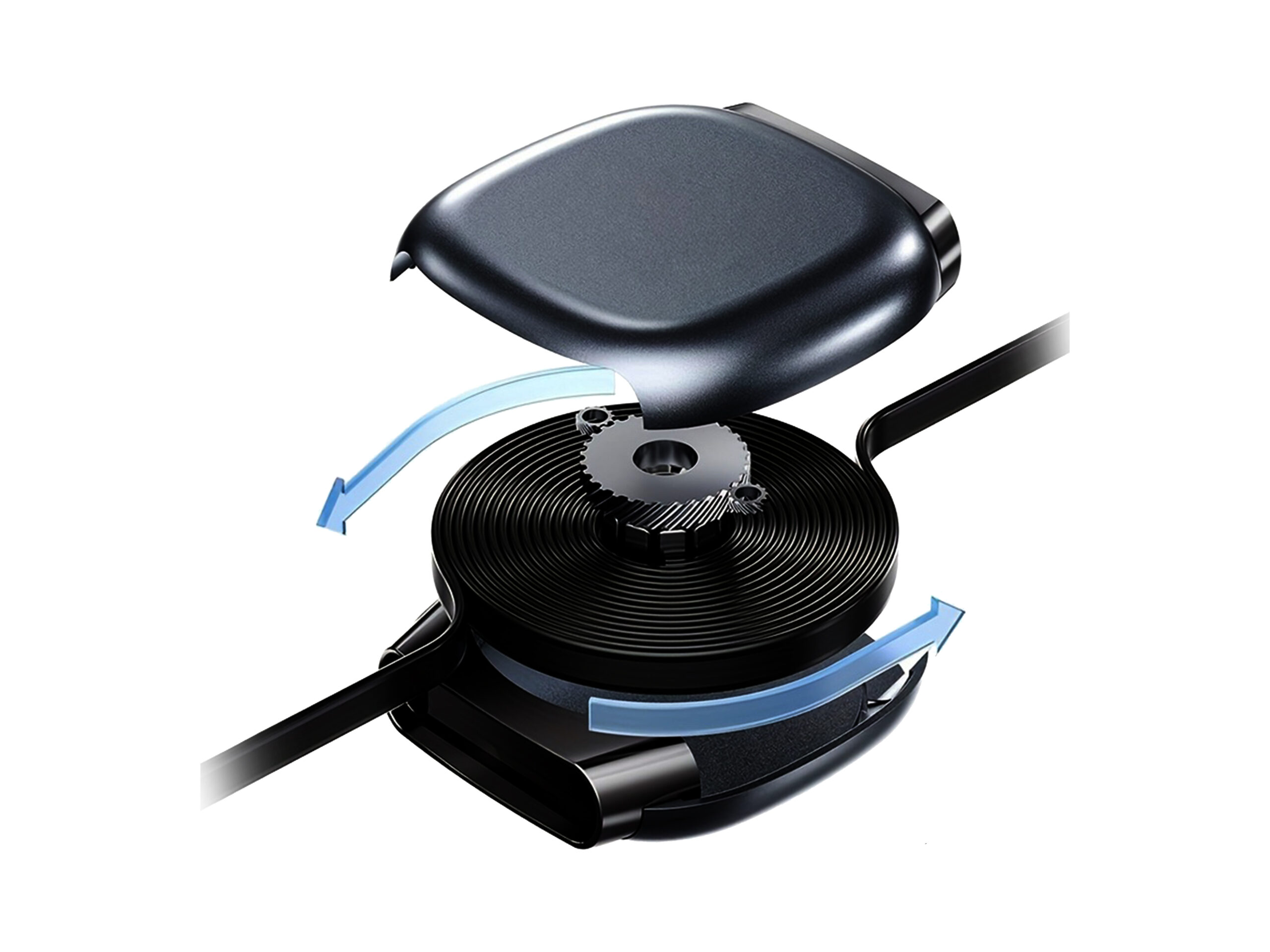 3D render of smartwatch rotor mechanism