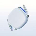 White charging hub with multiple USB-C ports.