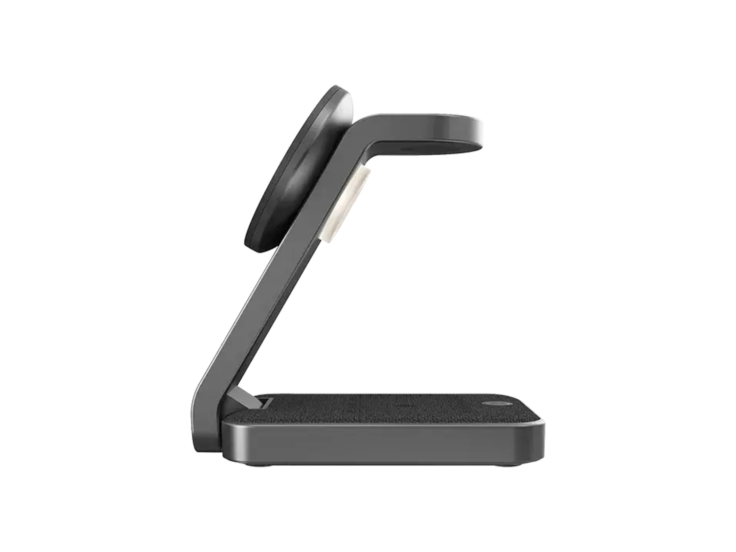 Side view of MagSafe charging stand