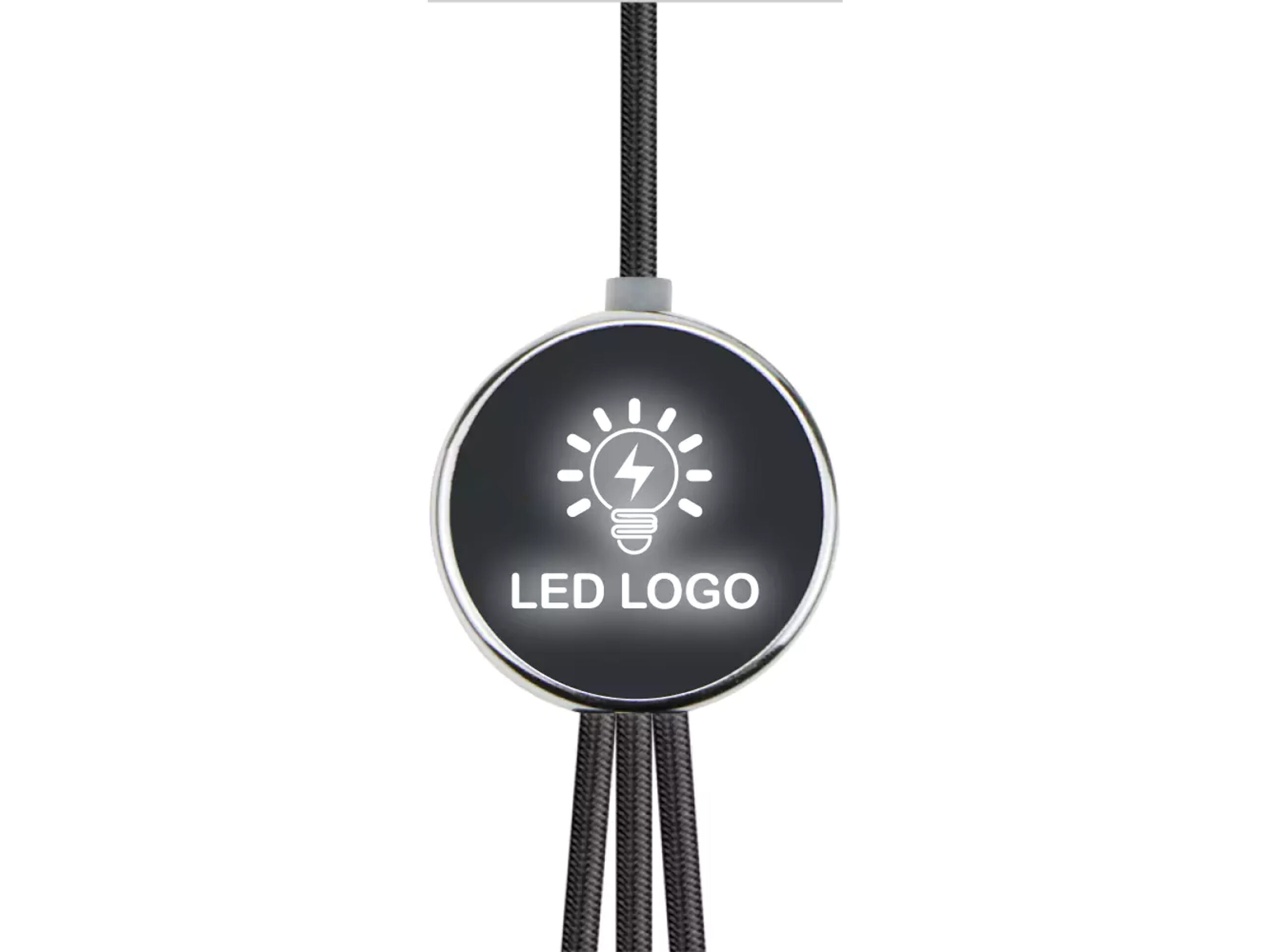 LED logo with light bulb design