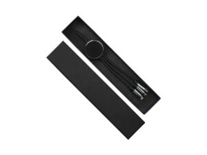 Black multi-cable charging set in gift box.