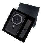 Wireless charging pad in open box