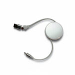 Magnetic charging cable with USB connector