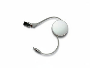 Magnetic charging cable with USB connector