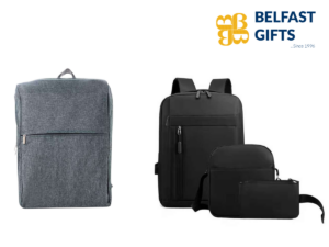Stylish backpacks from Belfast Gifts collection.