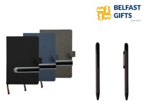 Belfast Gifts notebooks and pens